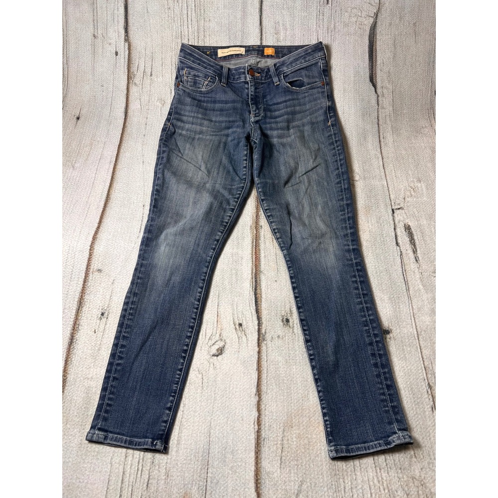 Pilcro and the Letterpress No. 27 Jeans‎ Womens 27 Blue Skinny Anthropologie